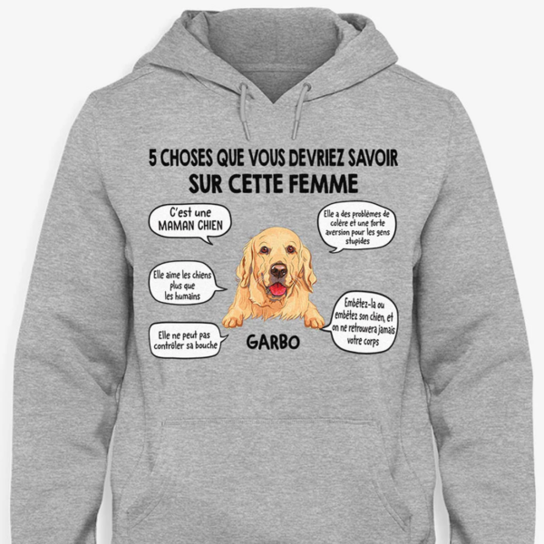 Personalized Hoodie – "5 Things You Should Know About This Woman"