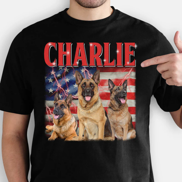 Custom Multi Pet Photo – T-Shirt