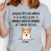 Personalized T-Shirt – "To The Best Dog Mom in The World, I Bark at You" - Image 2