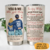 You & Me – We Got This! Personalized Tumbler Cup – Anniversary Gift for Couples - Image 2