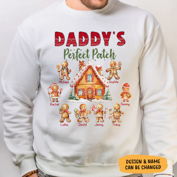 Gingerbread Perfect Patch – Christmas Sweater
