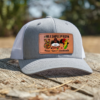 Peace Love Juneteenth – Personalized Leather Patch Hat | Custom Juneteenth Celebration Gift - Image 2