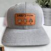 Daddy's Little Sh*ts – Personalized Leather Patch Hat | Funny Custom Gift for Dad - Image 2