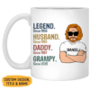 Legend Husband Since [Year] – Personalized Mug | Father's Day Gift for Him - Image 2