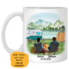 Camping Partner for Life – Personalized Couple Mug | Anniversary & Custom Gifts - Image 2