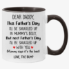 I'll Be Snuggled Up in Mommy's Belly – Personalized Mug | Father's Day Gift - Image 2