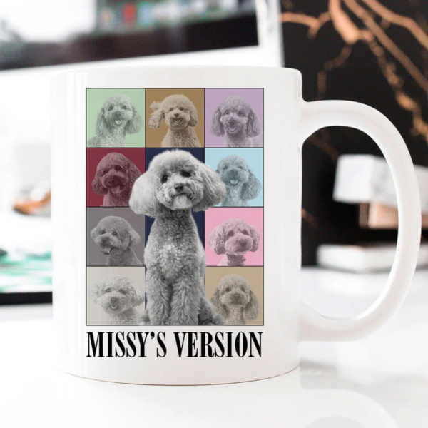 Custom Eras Tour Mug – Personalized Accent Mug for Pet Lovers | Birthday Gift with Custom Photo